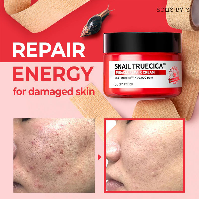 Some By Mi Snail TrueCICA Miracle Repair Cream