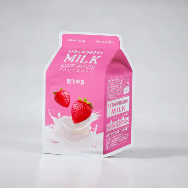 A'pieu Strawberry Milk One-Pack Face Mask