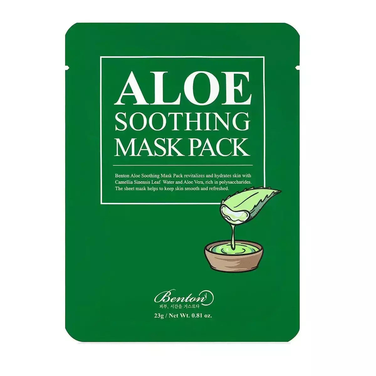 BENTON Aloe Soothing Mask Pack