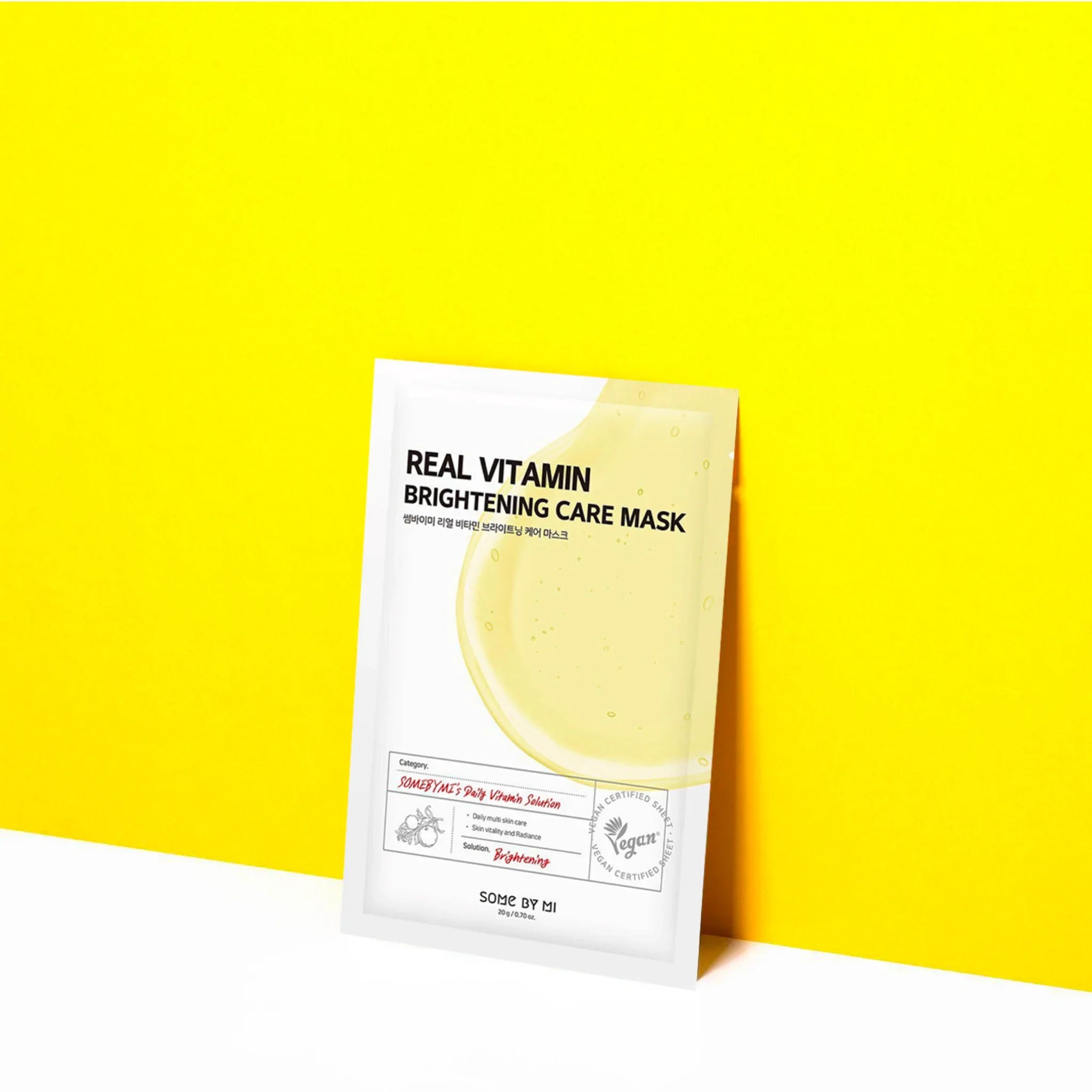 Some By Mi Real Vitamin Brightening Care Mask