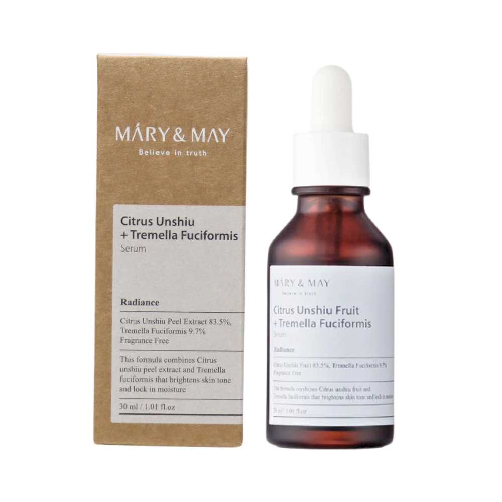 MARY&MAY Citrus Unshiu + Tremella Fuciformis Serum