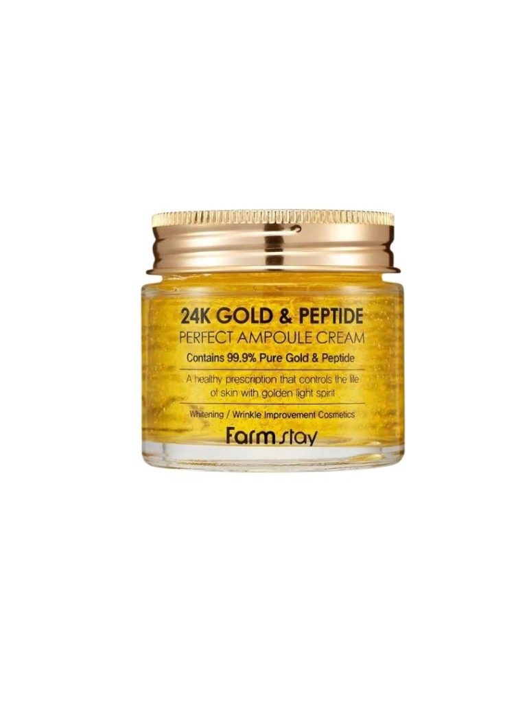 FARMSTAY 24K Gold & Peptide Perfect Ampoule Cream