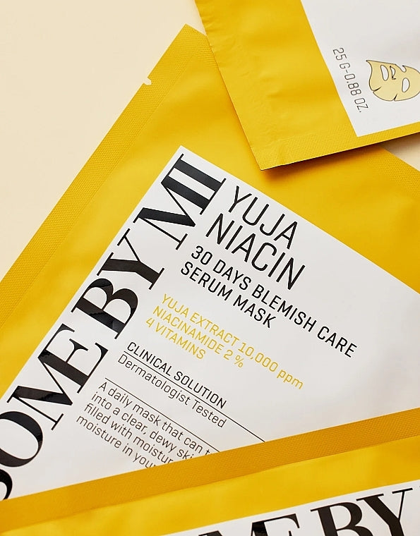 Some By Mi Yuja Niacin Blemish Serum Mask