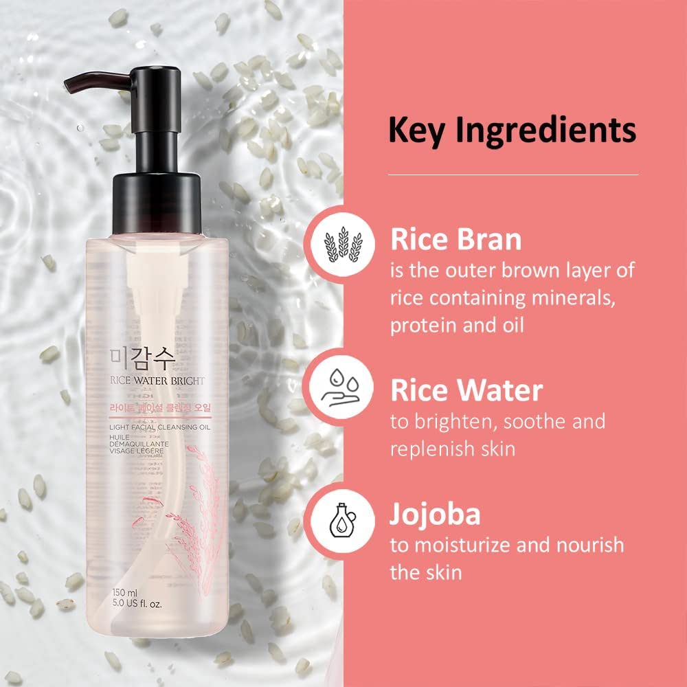 The Face Shop - Rice Water Bright - Rich Cleansing Oil 150ml