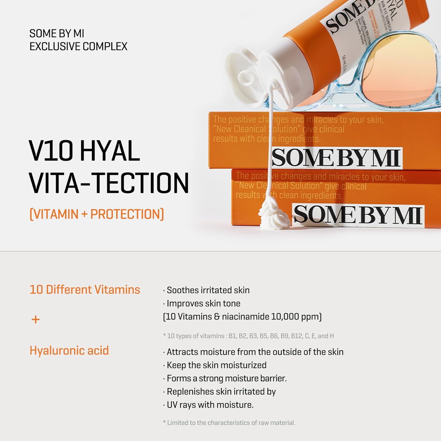 Some By Mi V10 HYAL Airfit Sunscreen SPF50+