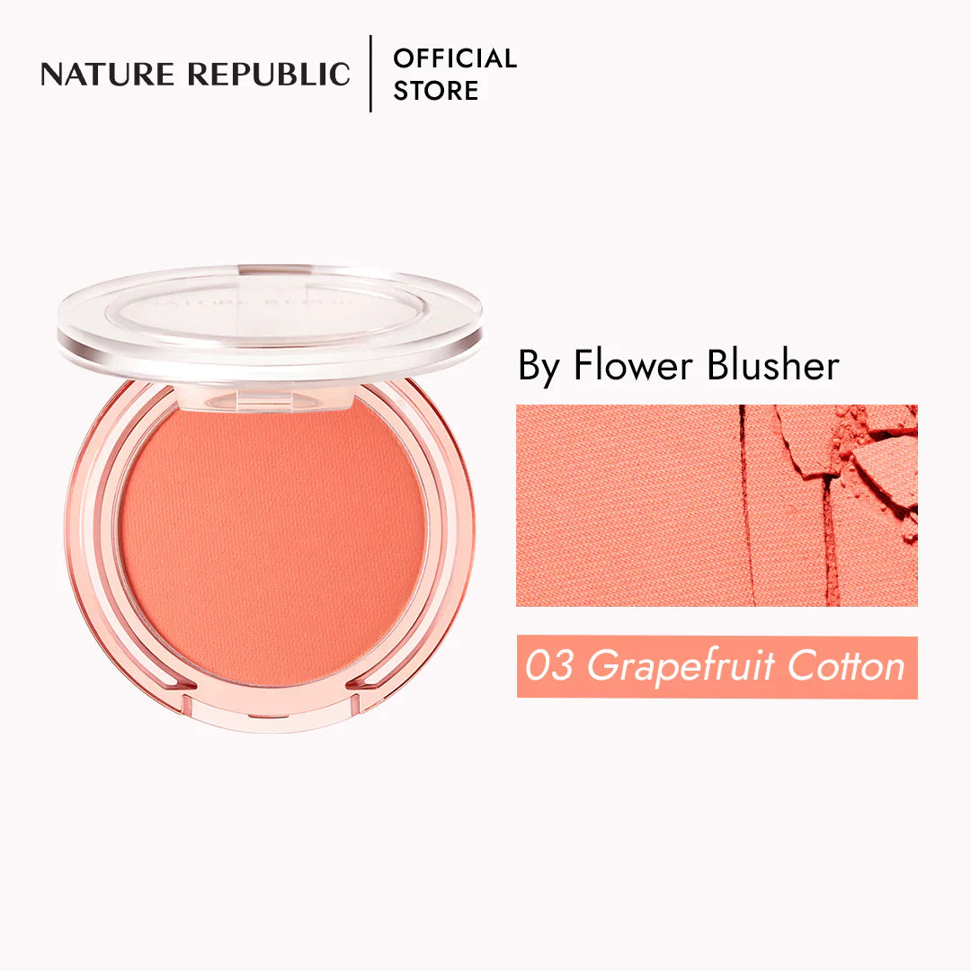 Nature Republic By Flower Blusher - 03 Grapefruit Cotton Candy