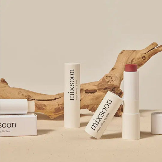 Mixsoon Vegan Melting Lip Balm - 02.Dry Rose