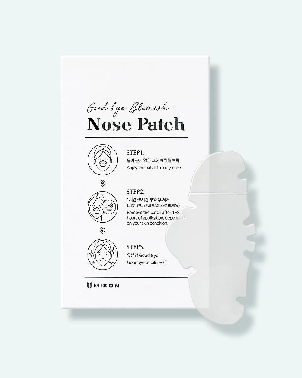 MIZON Good Bye Blemish Nose Pack 10pc