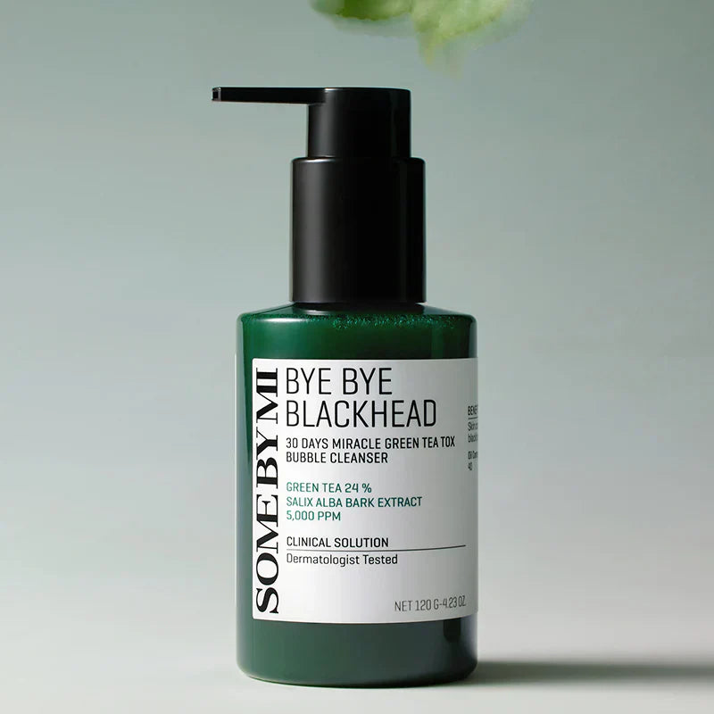 SOME BY MI Bye Bye Blackhead Miracle Green Tea Tox Bubble Cleanser