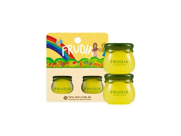 Frudia Derived From Fruit Avocado Cica Relief Lip Balm Duo