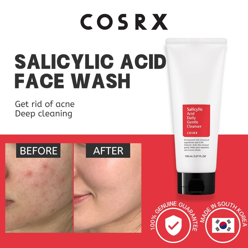 COSRX Salicylic Acid Daily Gentle Cleanser