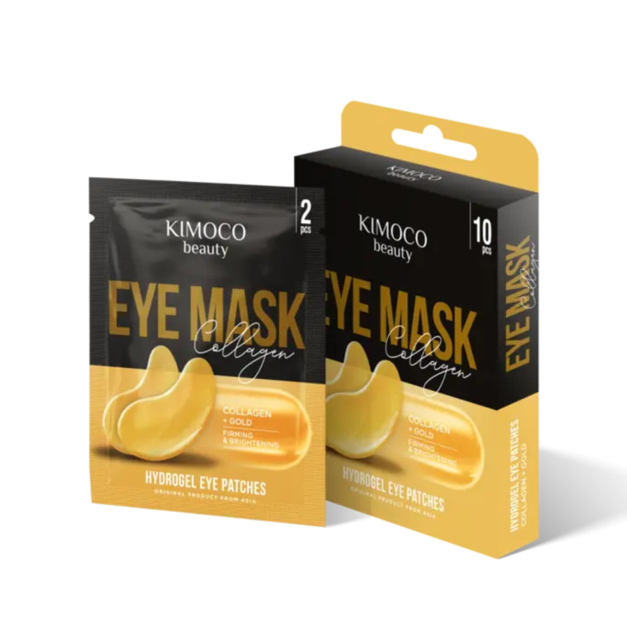 KIMOCO Eye Patches with Collagen and Gold 10pc