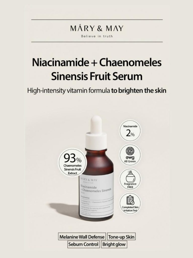 MARY&MAY Niacinamide + Chaenomeles Sinensis Serum