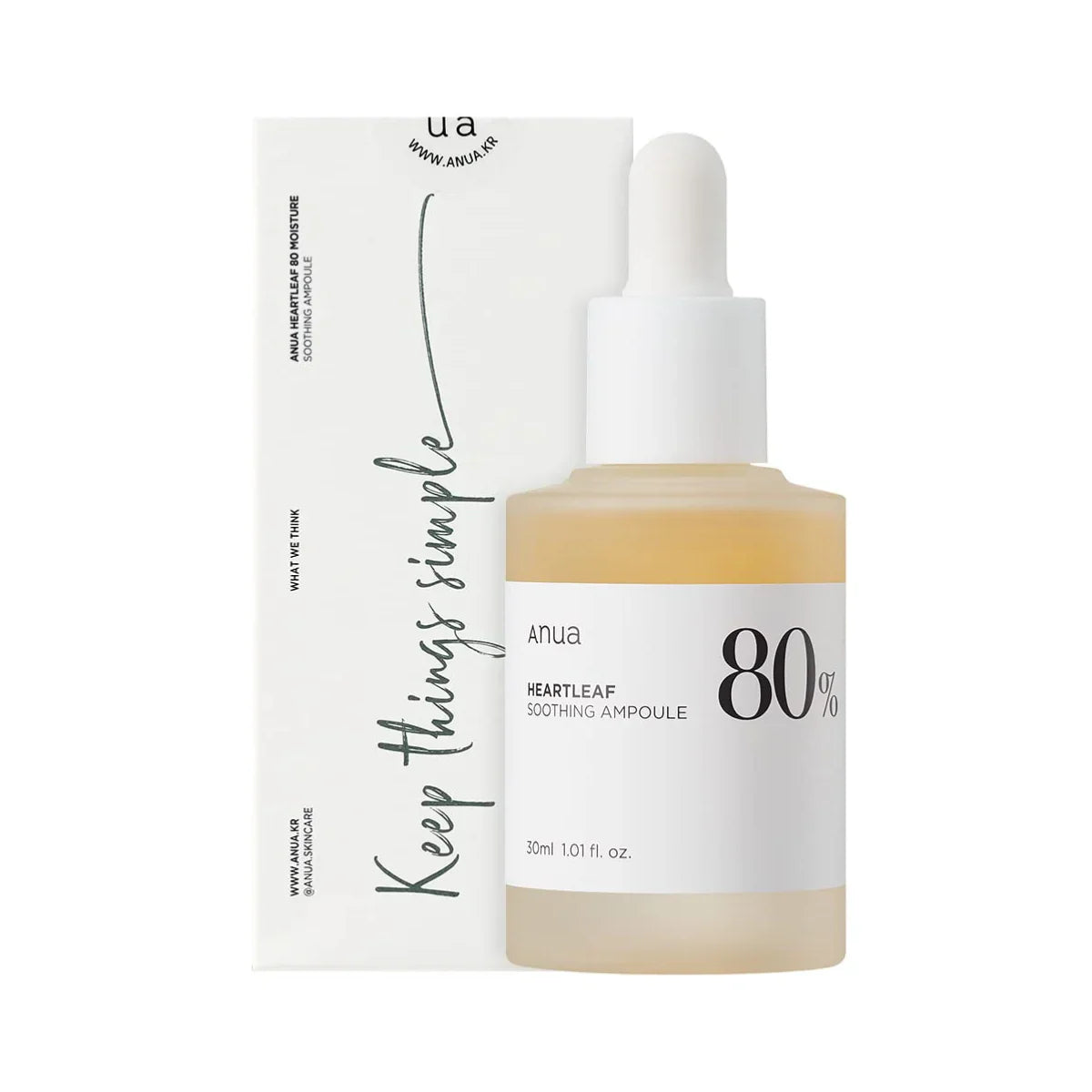 Anua Heartleaf 80% Soothing Ampoule